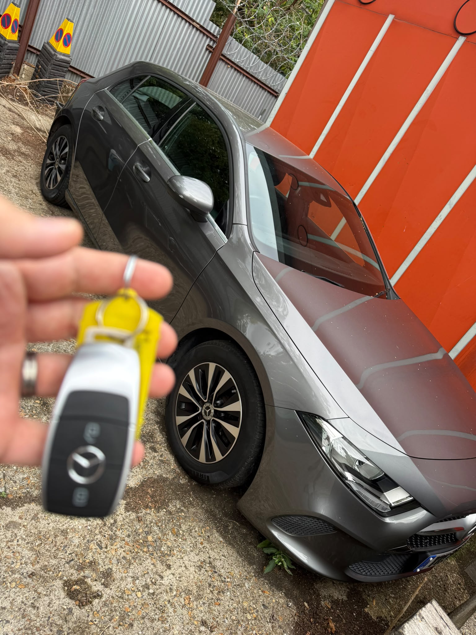 2021 Mercedes-Benz A-Class and key following a spare-key job in Maidenhead